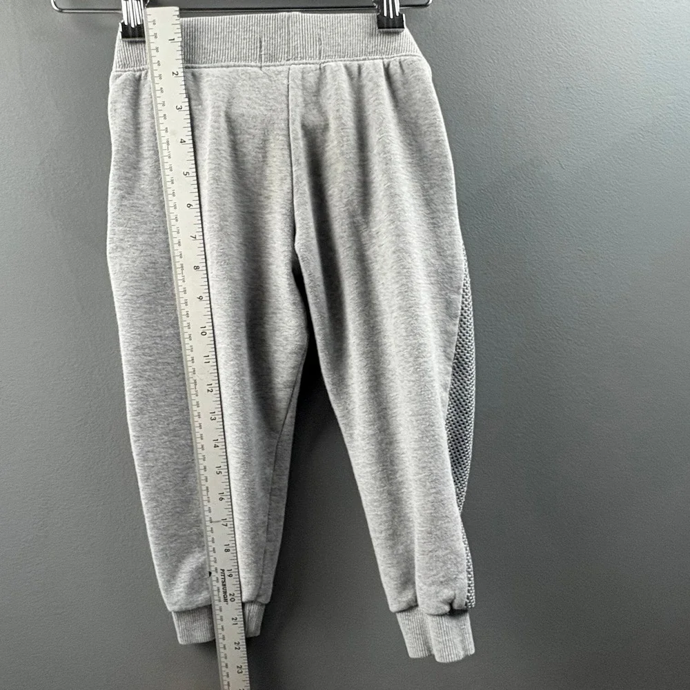 True Religion Kids 4‎ Sweatpants Joggers Gray Mesh Side Logo Sporty Adventurer